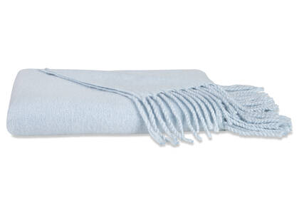 Downey Brushed Throw Ballad Blue