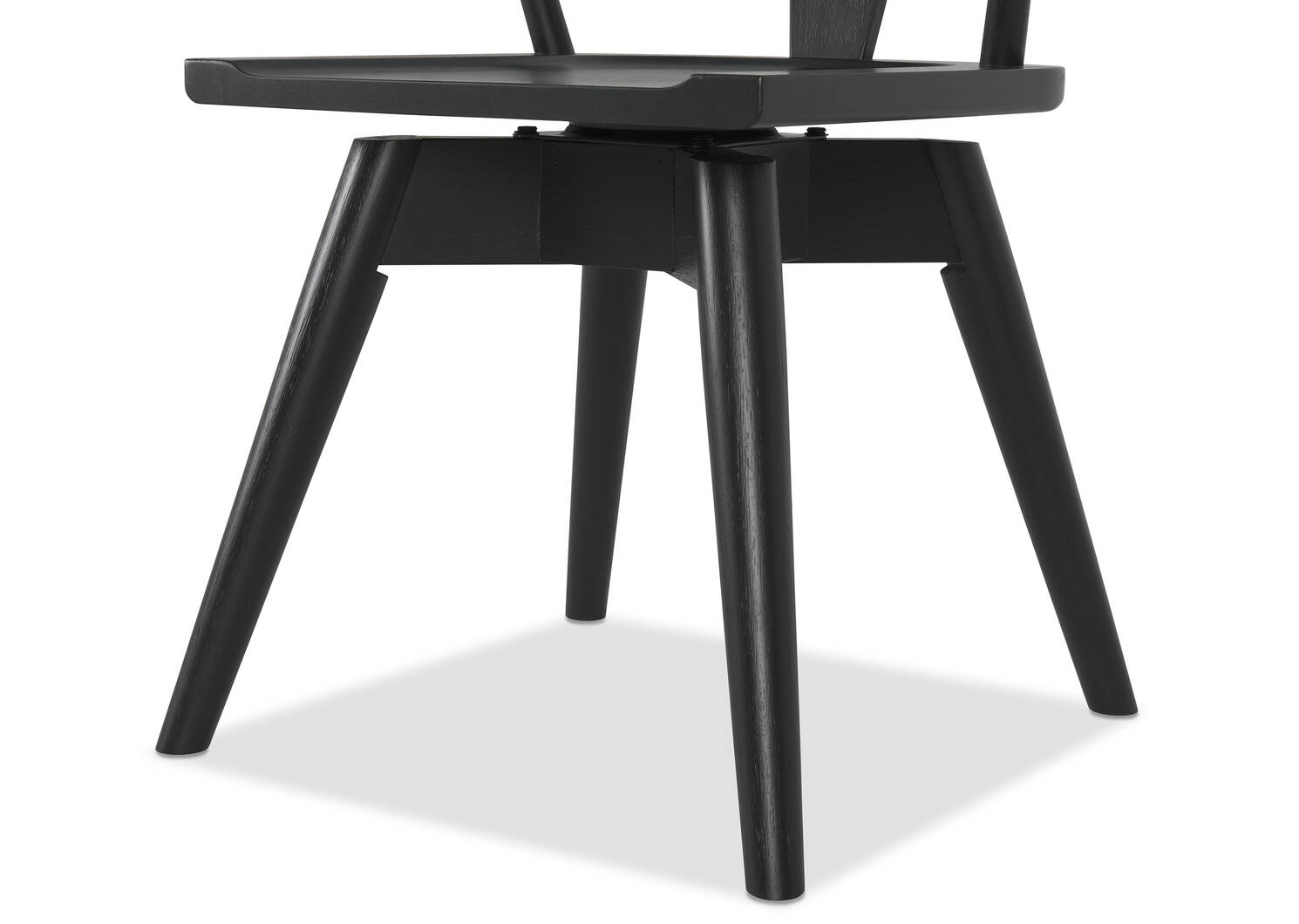 Tolbert Swivel Dining Chair -Mesa Black