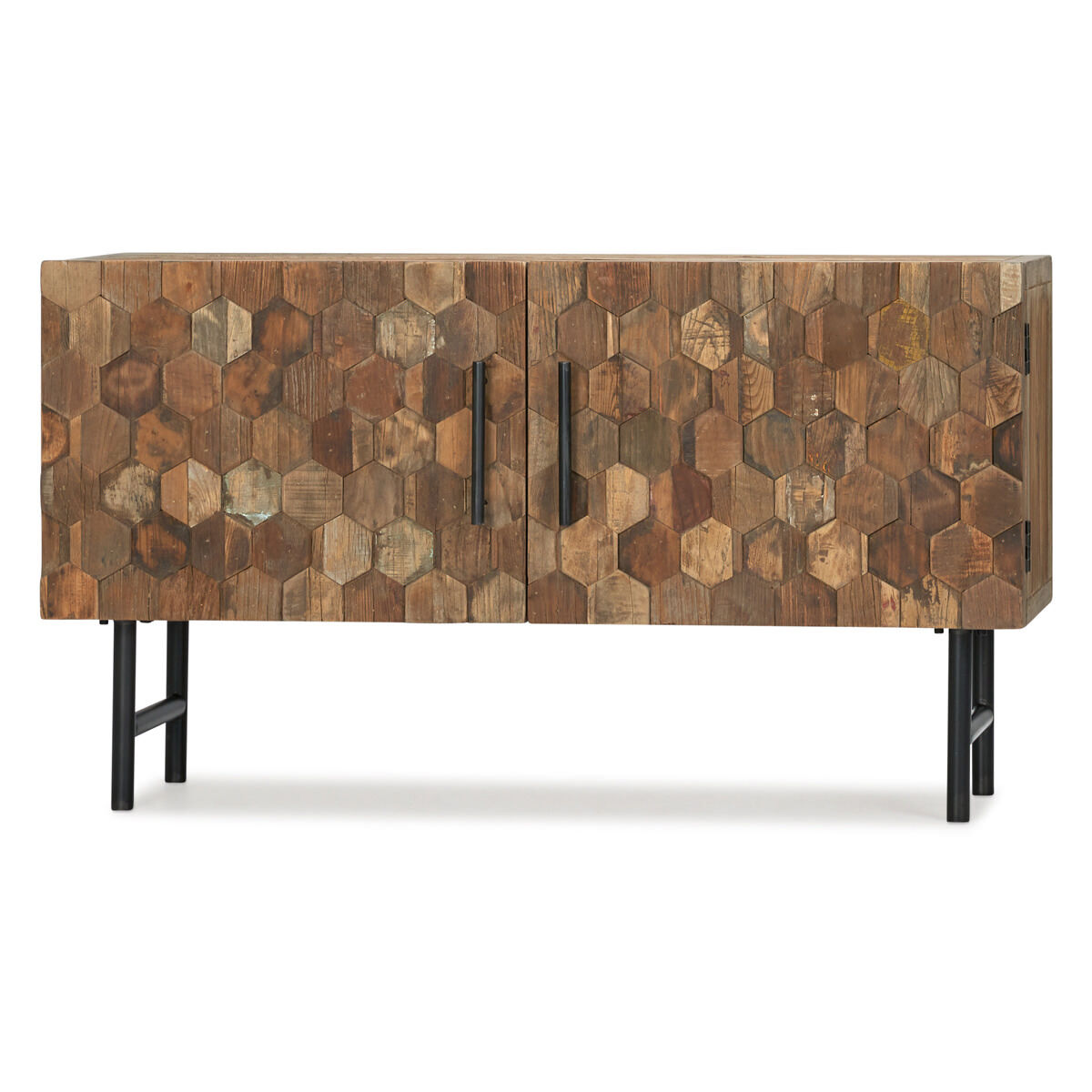 Django solid deals wood credenza desk