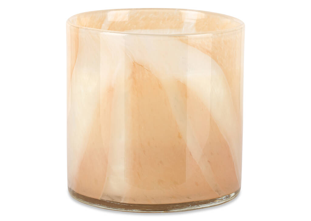 Bougie en pot Madra ambrée