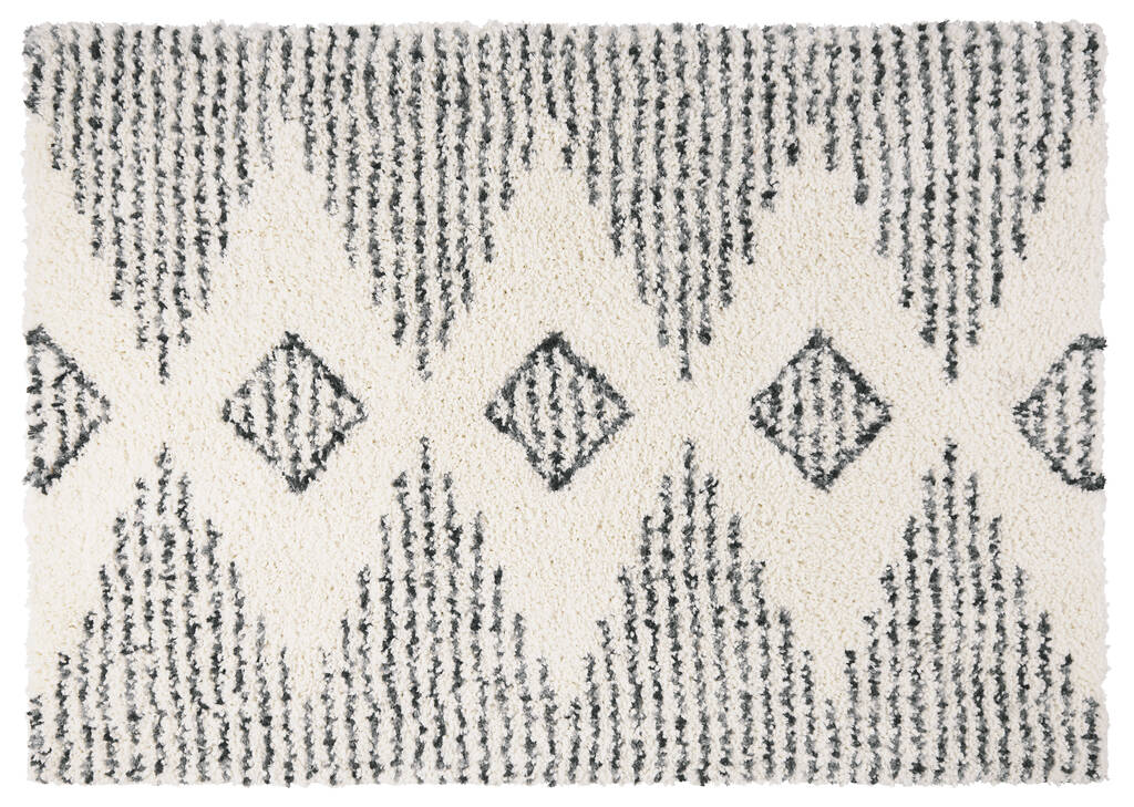 Tapis Steele - blanc/noir