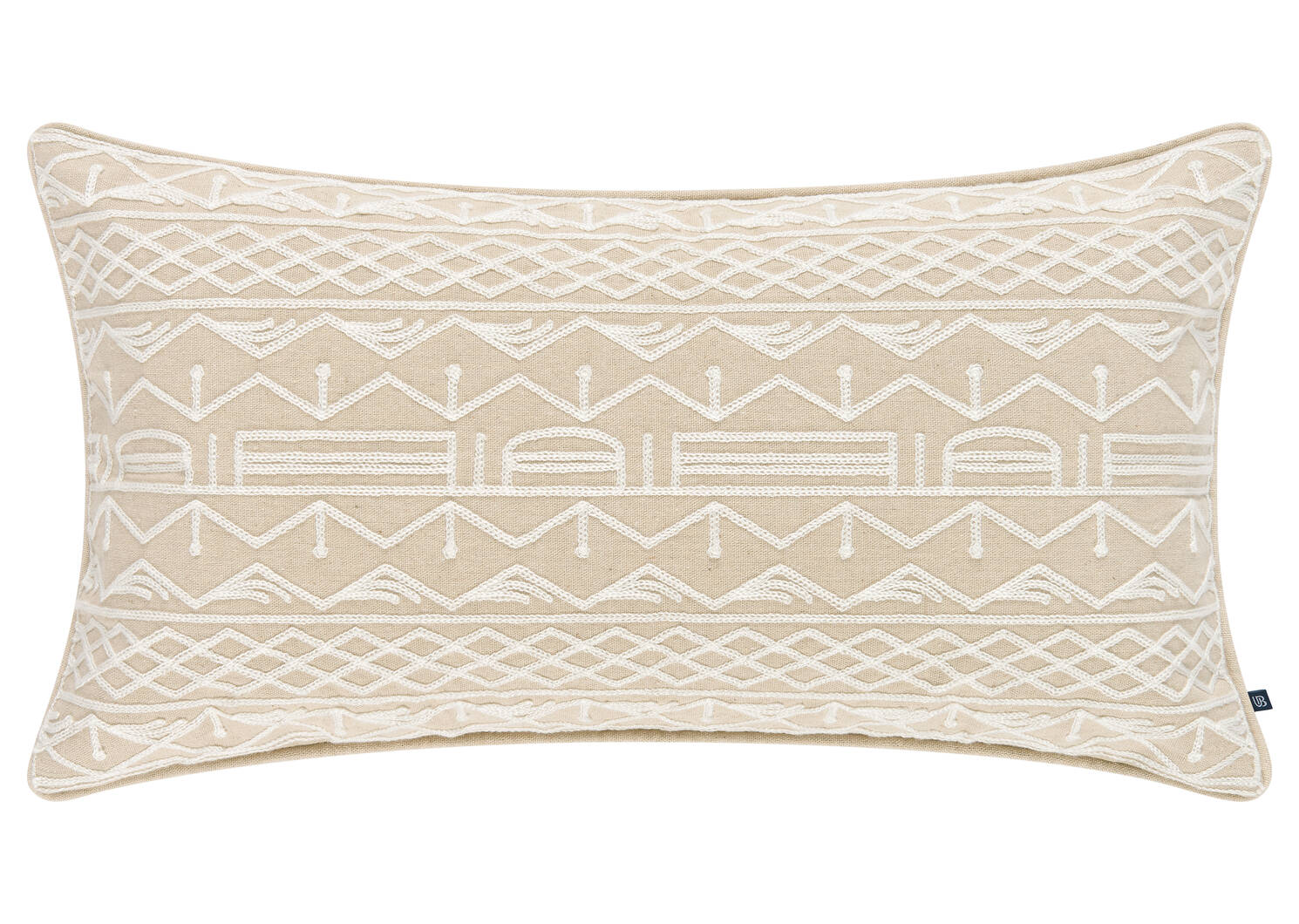 Coussin Tozi 12x22 naturel