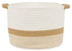 Rosio Basket Medium Ivory/Tan