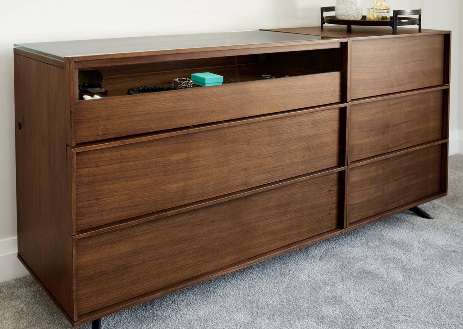 Tanner 6 Drawer Dresser -Archie Walnut