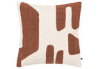 Coussin Haley 20x20 naturel/tamarin