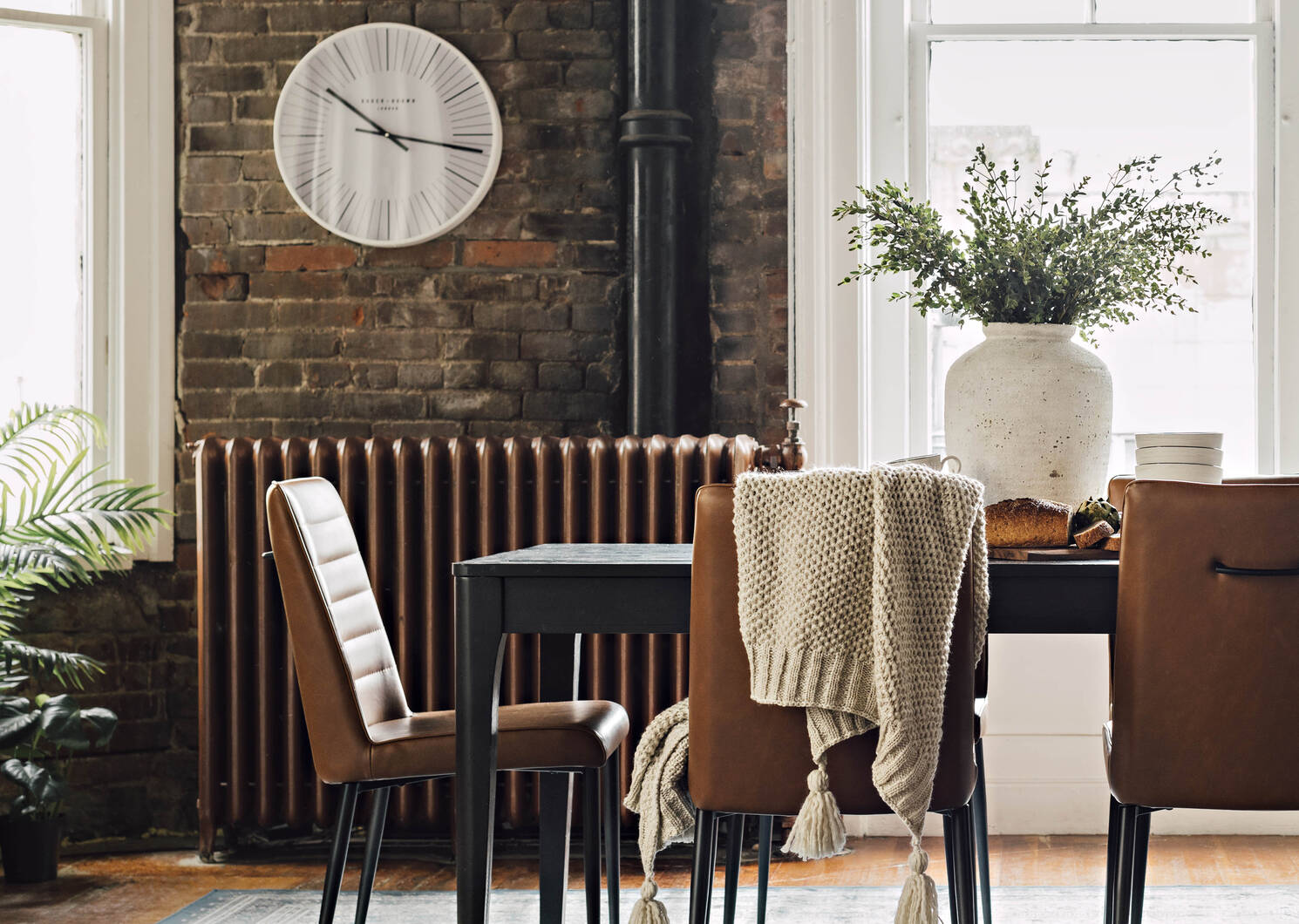Horloge Parris blanche