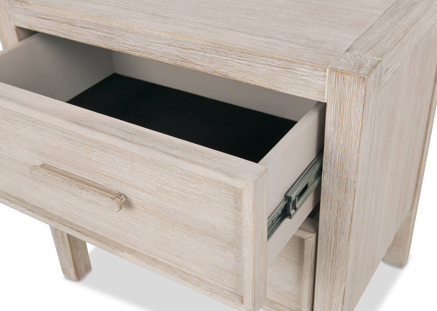 Callahan Nightstand -Finn Parchment