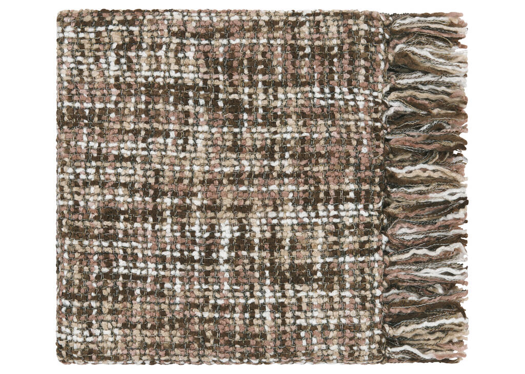 Betina Throw Mushroom/Pink
