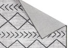 Capri Outdoor Rug 60x96 Grey/Black