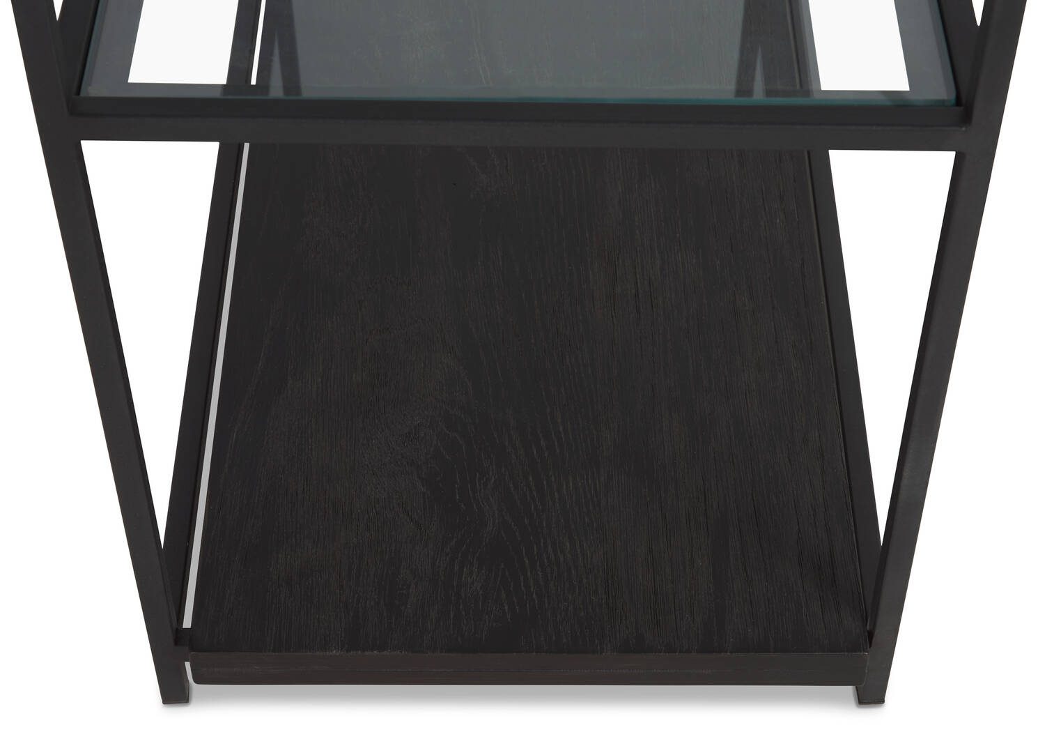 Axl Display Shelf -Black Oak
