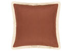 Coussin Miramar 21x21 terracotta