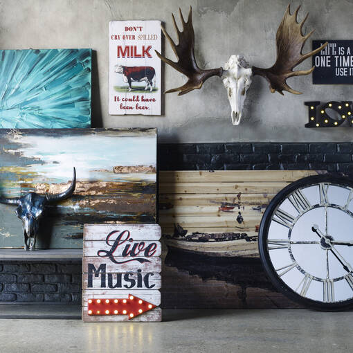 Moose Skull Wall Decor
