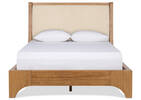 Wardel Bed -Theo Toffee/Arden San, QUEEN