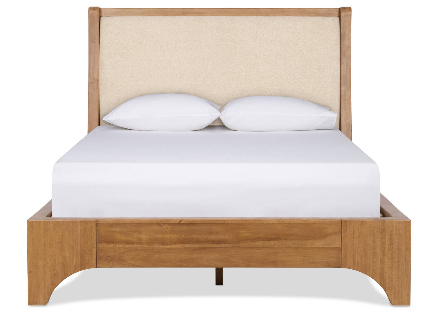 Wardel Bed -Theo Toffee/Arden San, QUEEN