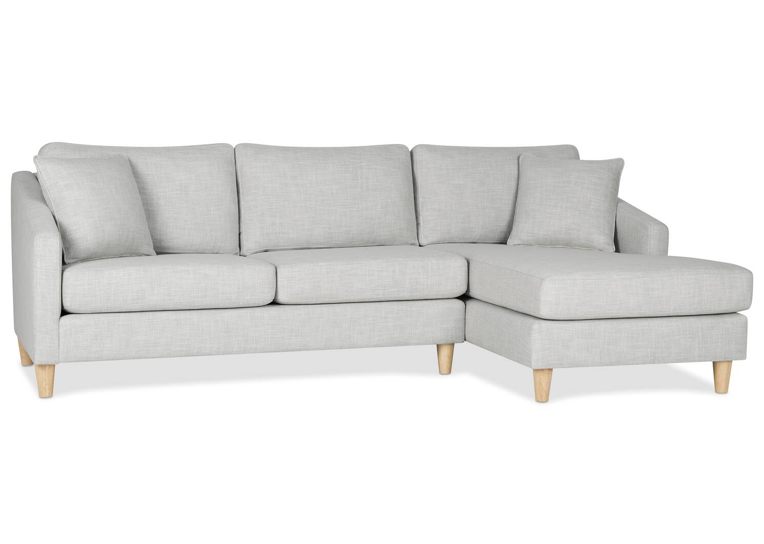 Austin Sofa Chaise RCF -Wish Silverdust