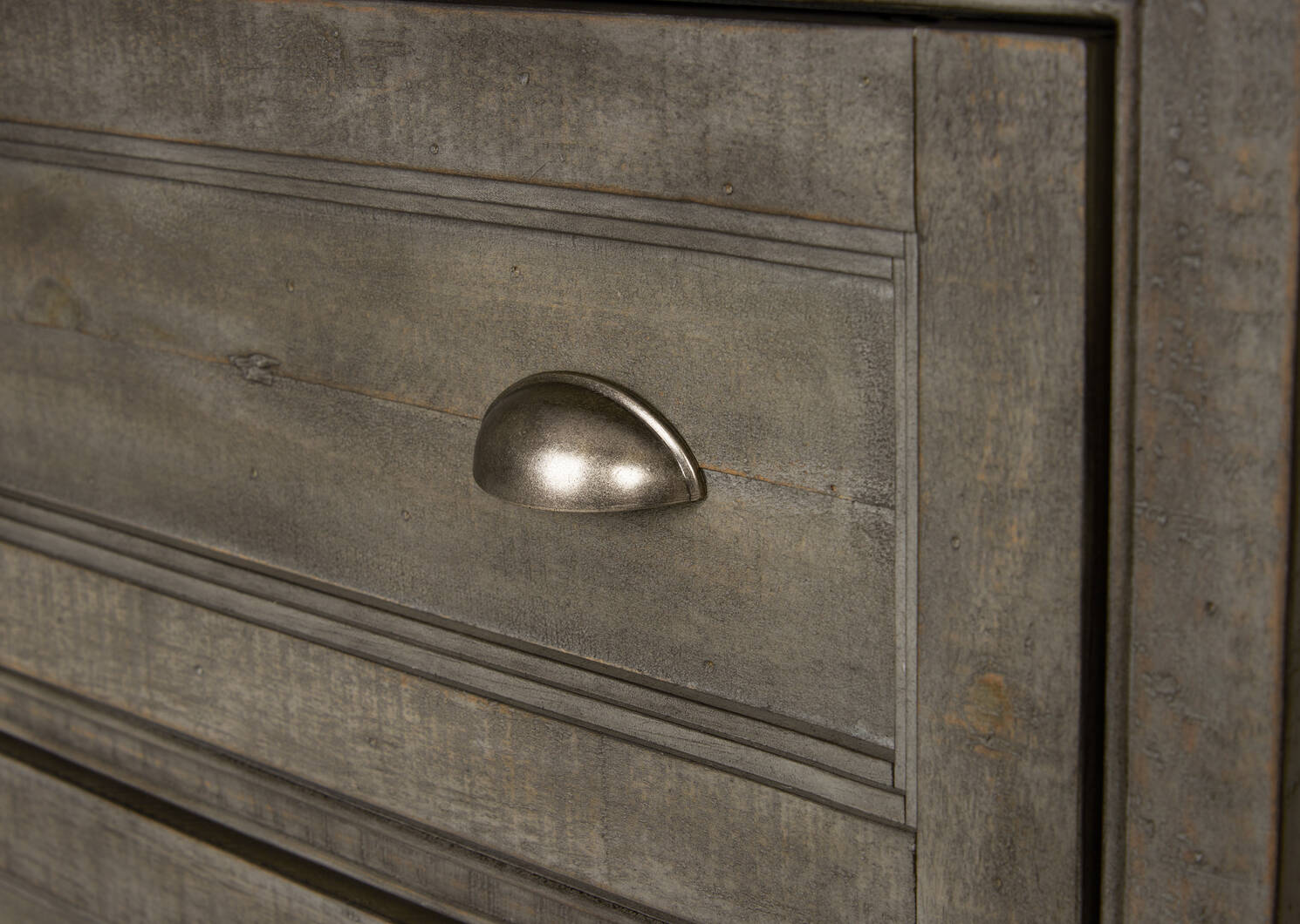 Parker 5 Drawer Chest -Heron Grey