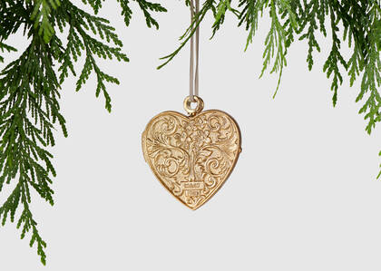 Golding Heart Ornament