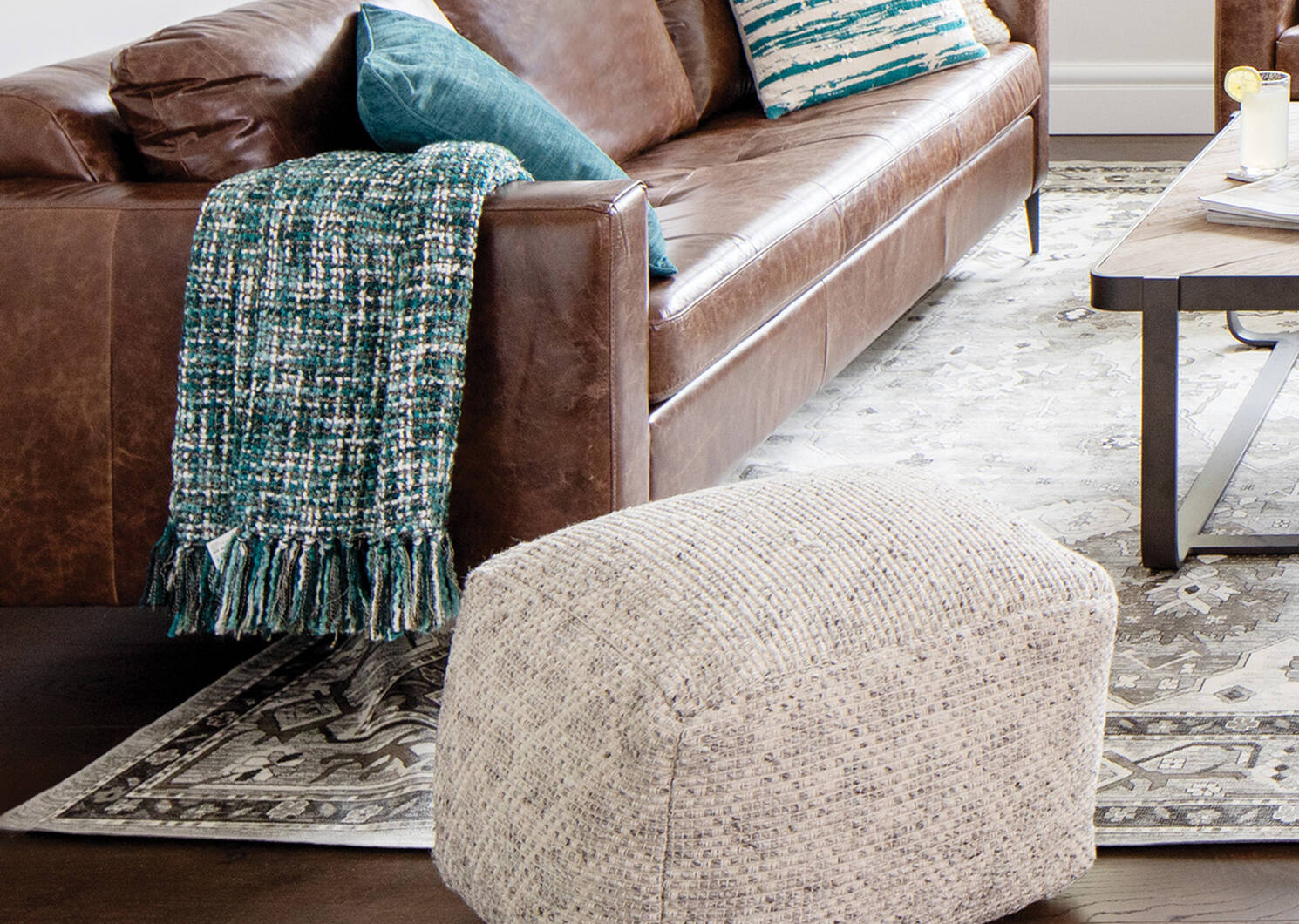 Liv Pouf Grey