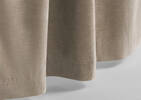 Adalee Velvet Curtain 96 Ash
