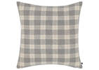 Warwick Plaid Pillow 20x20 Grey/Sand