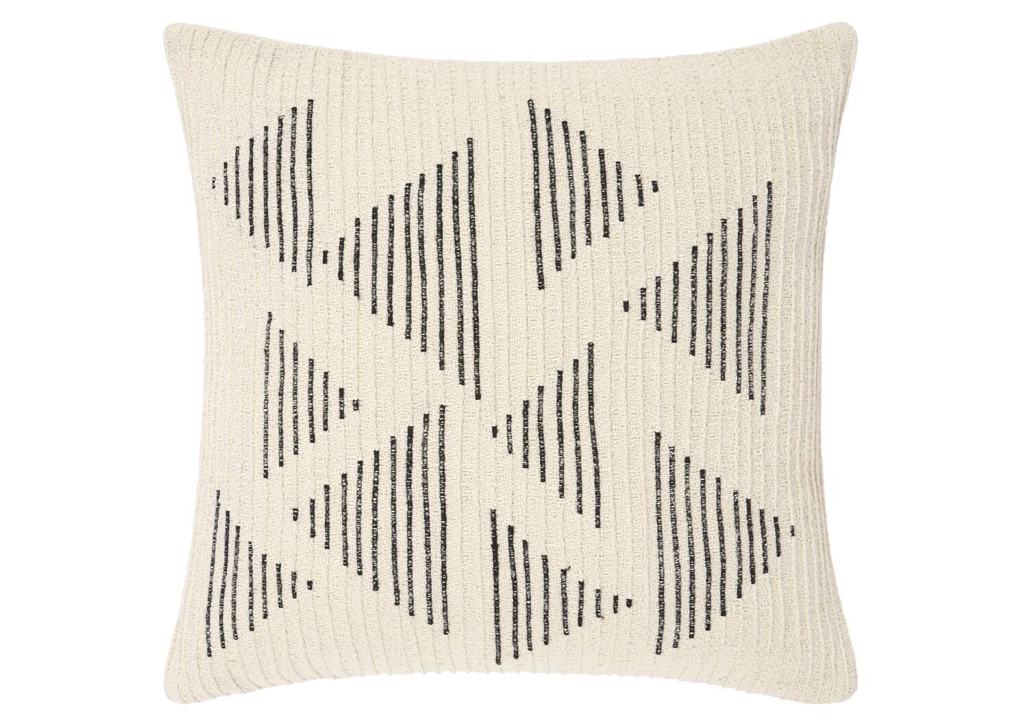 Revelstoke Toss 20x20 Ivory/Black