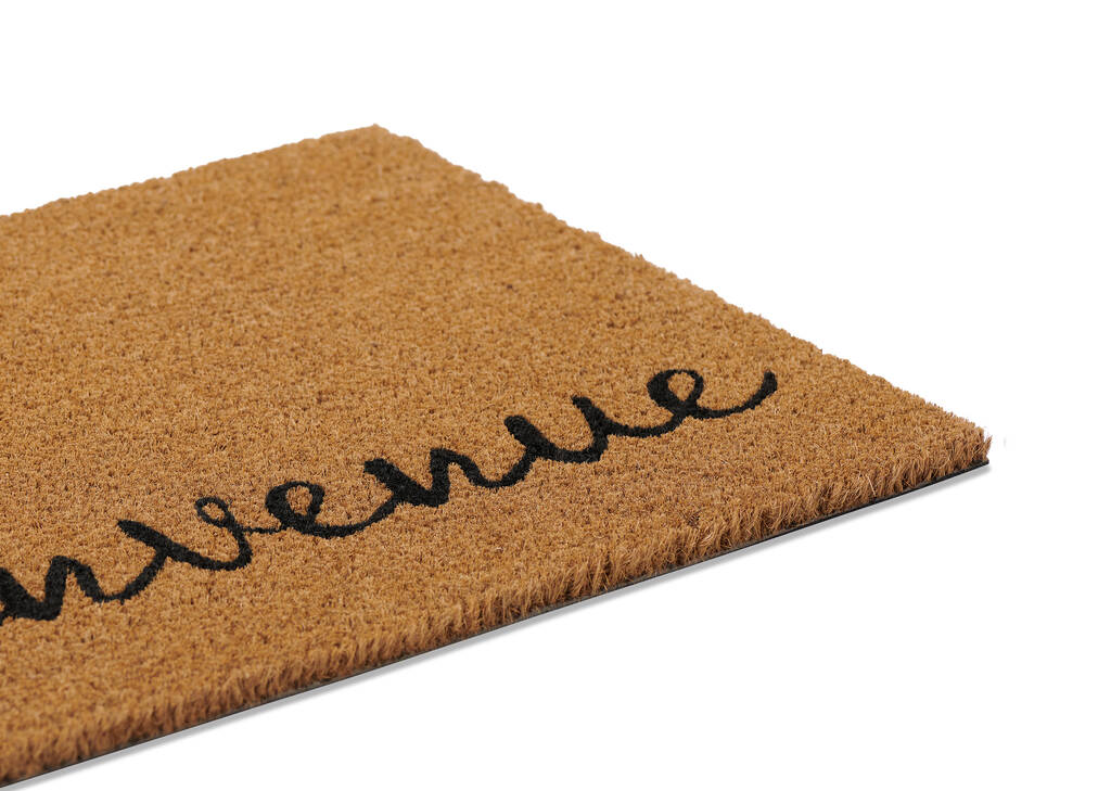 Bienvenue Doormat Natural