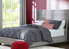 Blanka Duvet Set Queen Grey
