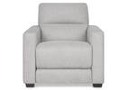 Keptner Recliner -Belfast Silver