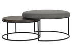 Ernest Nesting Ottoman Table -Macy Cola
