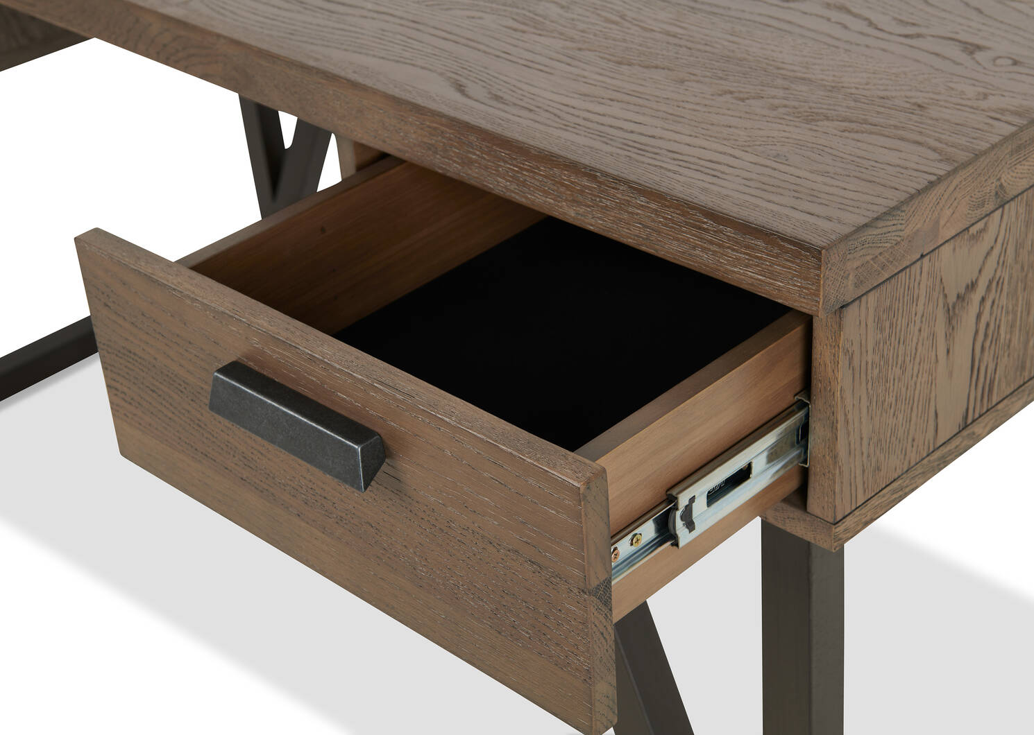 Bureau de travail Vance -gris ombré