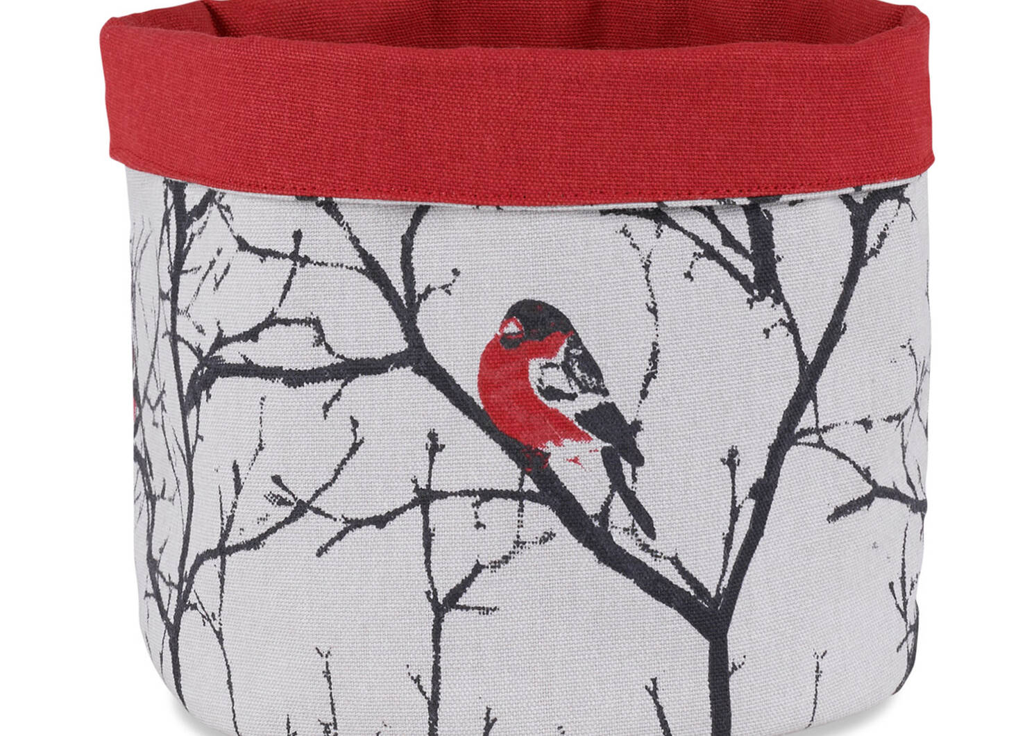 Bullfinch Bread Basket Red