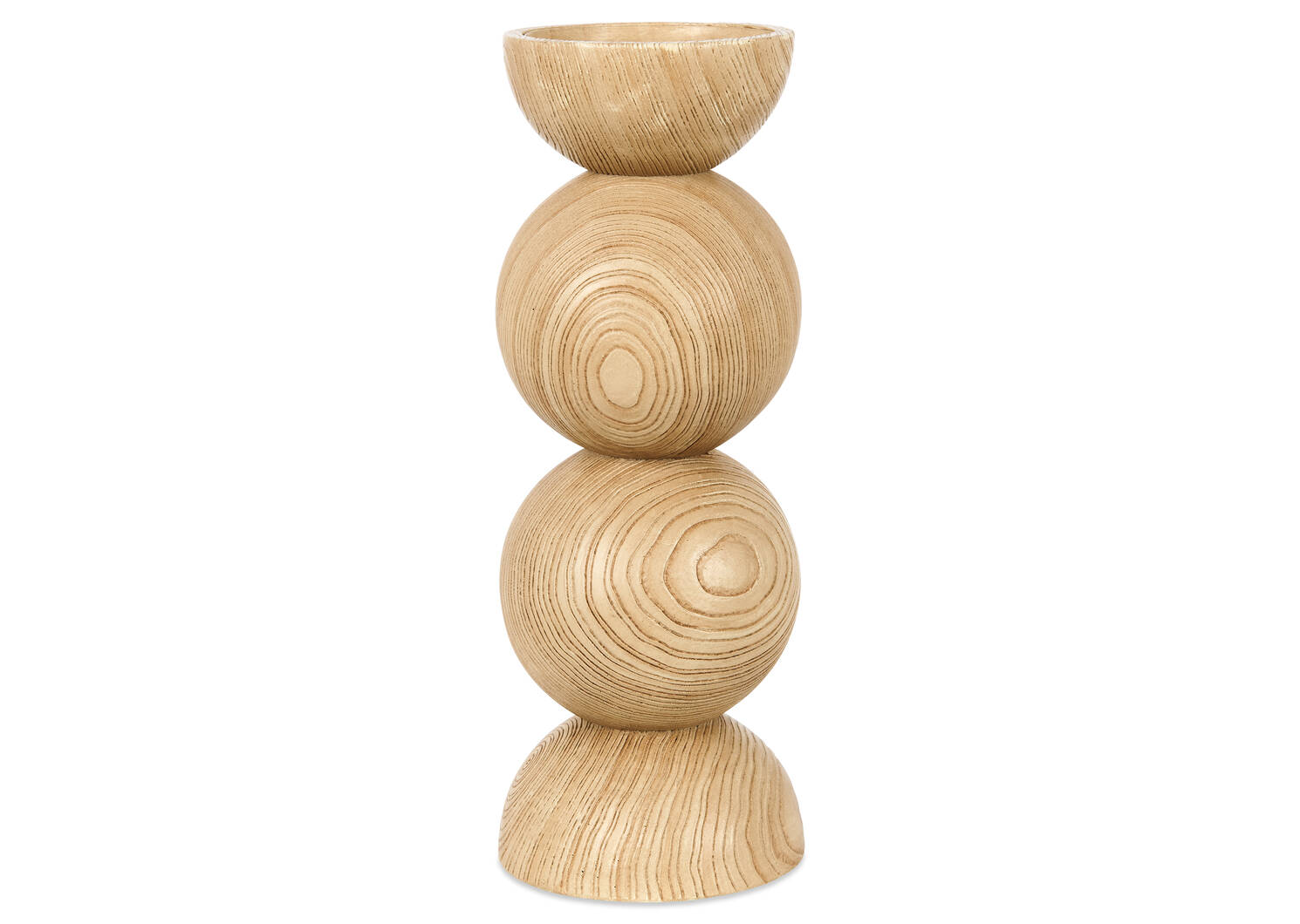 Algo Candle Holder Tall Natural