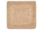 Ramirez Square Jute Floor Cushion Nat