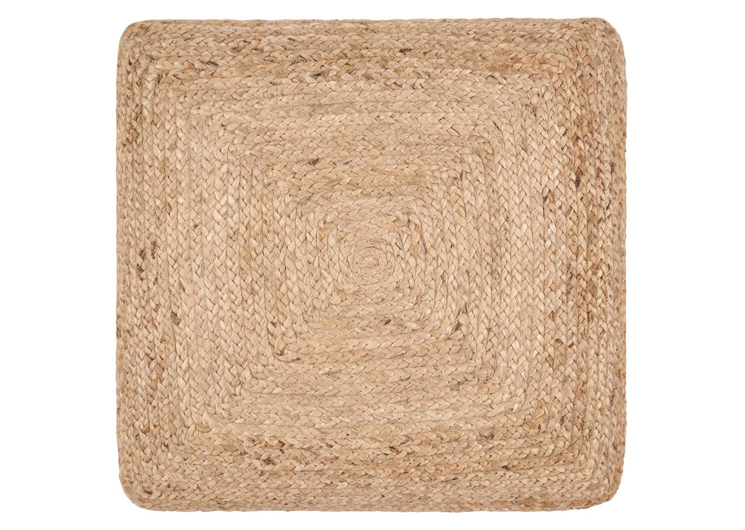 Ramirez Square Jute Floor Cushion Nat