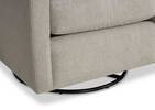 Fauteuil pivotant Sadie -Liam colombe