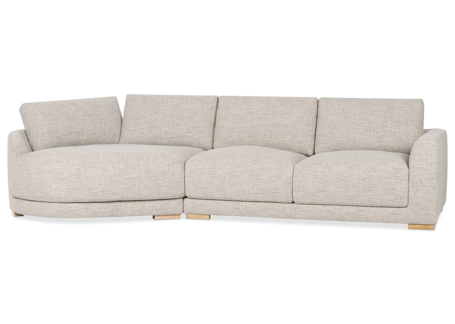 Anderson Sofa Chaise LCF -Luly Taupe