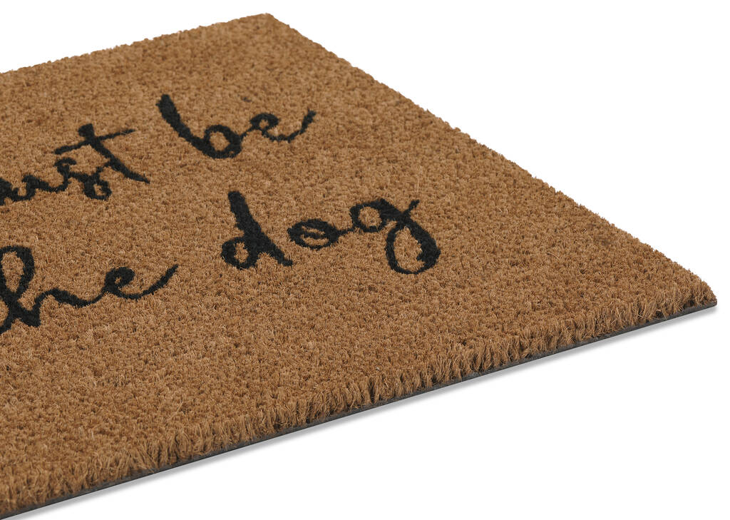 Paillasson Dog Must Approve naturel