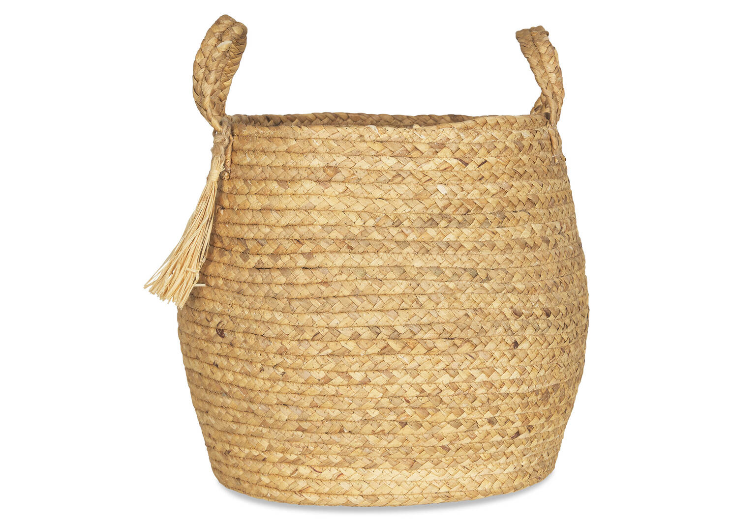 Estefany Tassel Baskets Natural