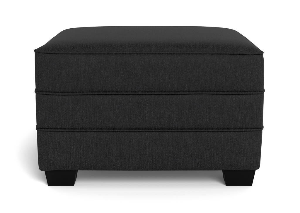 Azure Custom Ottoman 28x24”