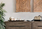 Alanis Tray Large Aged Gold