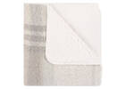 Becca Sherpa Throw Ivory/Glacier/Nutm