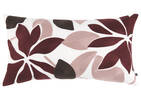Zivia Floral Pillow 12x22 Bordeaux/Multi