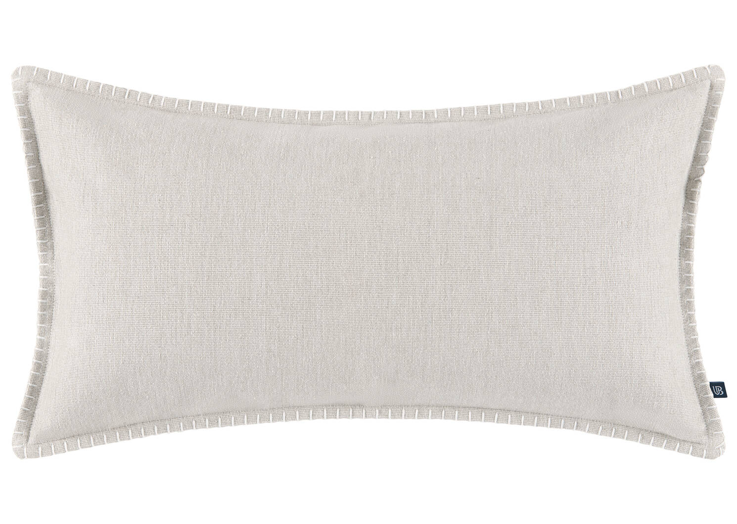 Coussin en coton Aria 12x22 huître