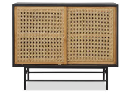 Neve Cabinet -Theo Cane/Black