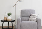 Fauteuil inclinable -Avery gris
