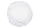 Mongolian Round Toss 16x16 White