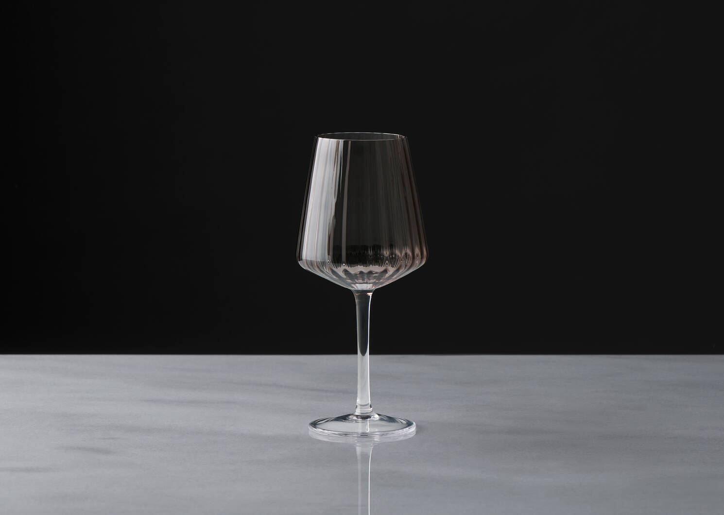 Verre à vin Leon brume
