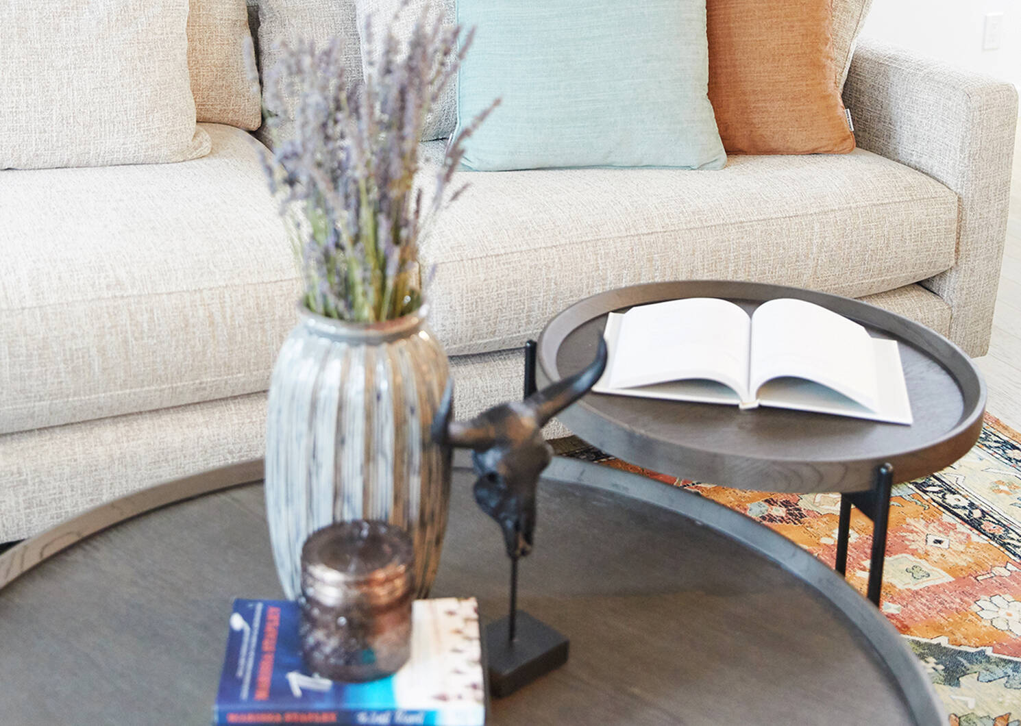 Rory Bull Decor Small Black