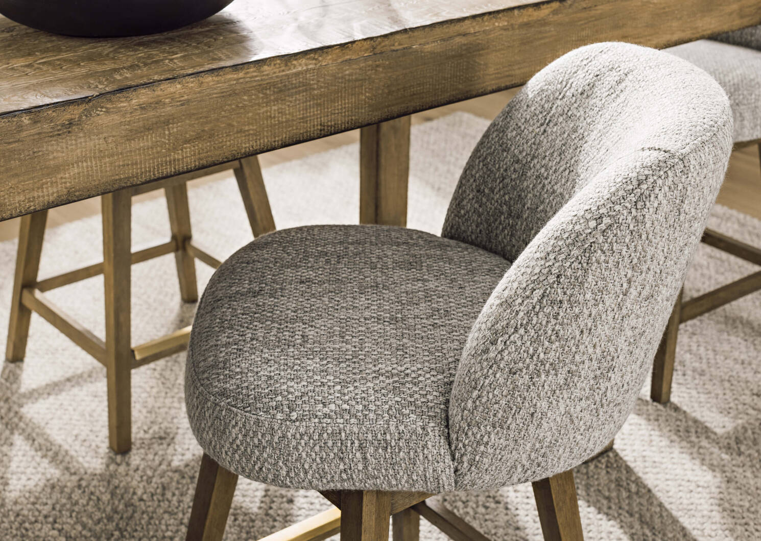 Mirau Swivel Counter Stool -Sierra Haze