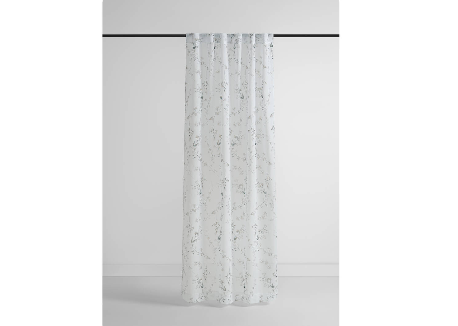 Sally Floral Sheer 96 Ivory/Multi